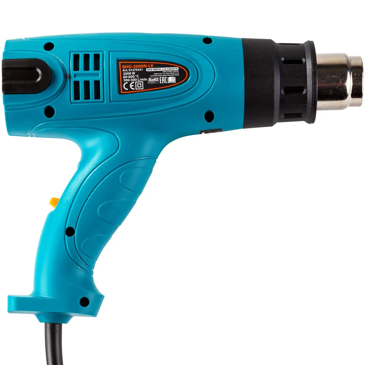Bort BHG-2000N-LK Heißluftgebläse 2000 W LCD