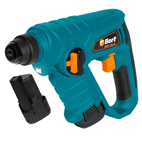 Bort BHD-12LI-D Akku-Bohrhammer 12 V mit 2 Akkus
