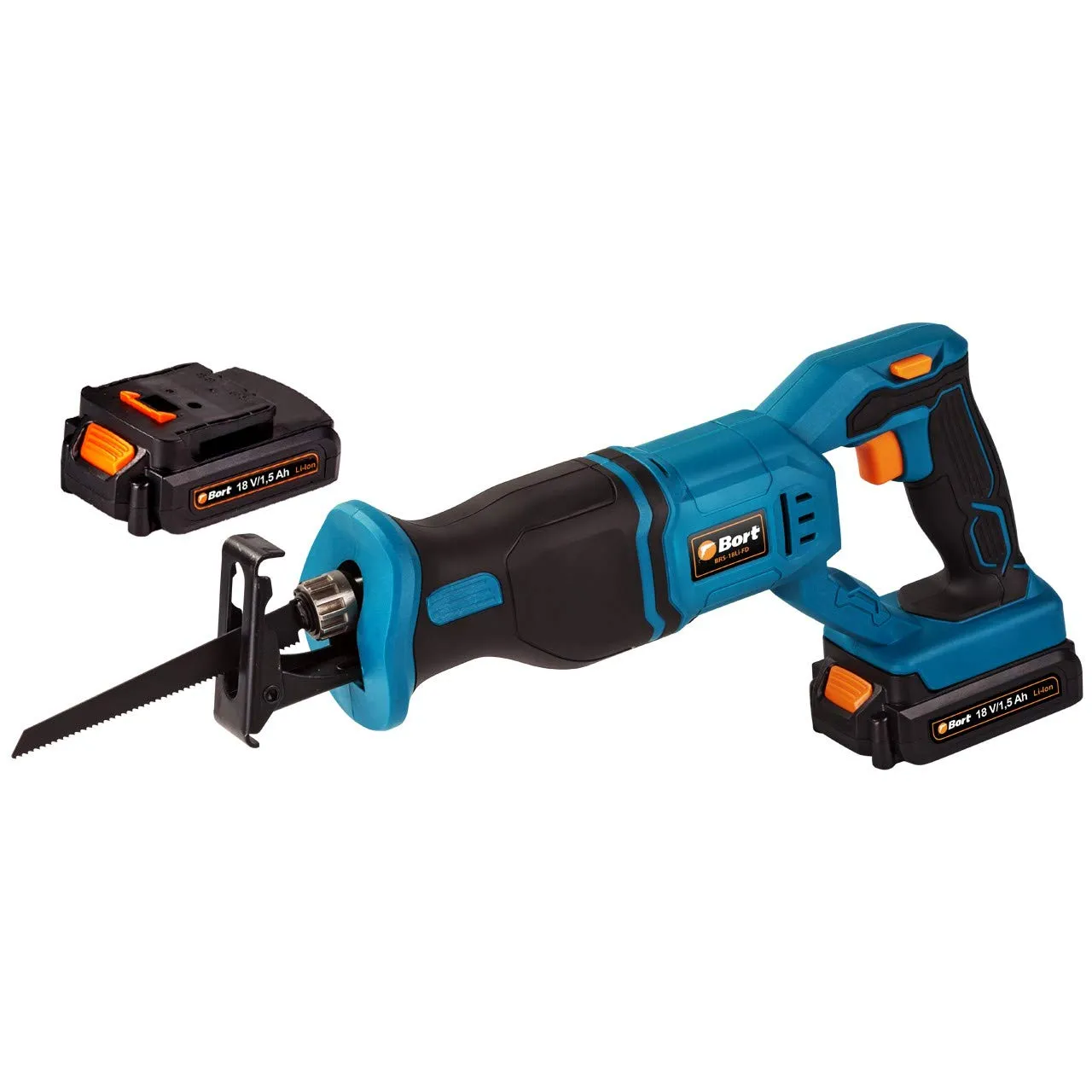 BORT Valco BRS-18Li-FD Akku-Säbelsäge 18 V mit 2 Akkus