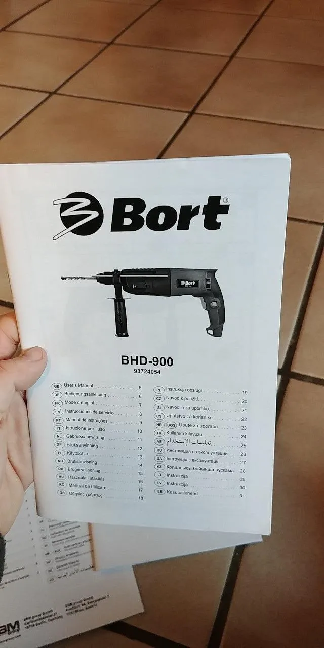 Bort BHD-900 Bohrhammer SDS-plus 900 W 3,5 Joule