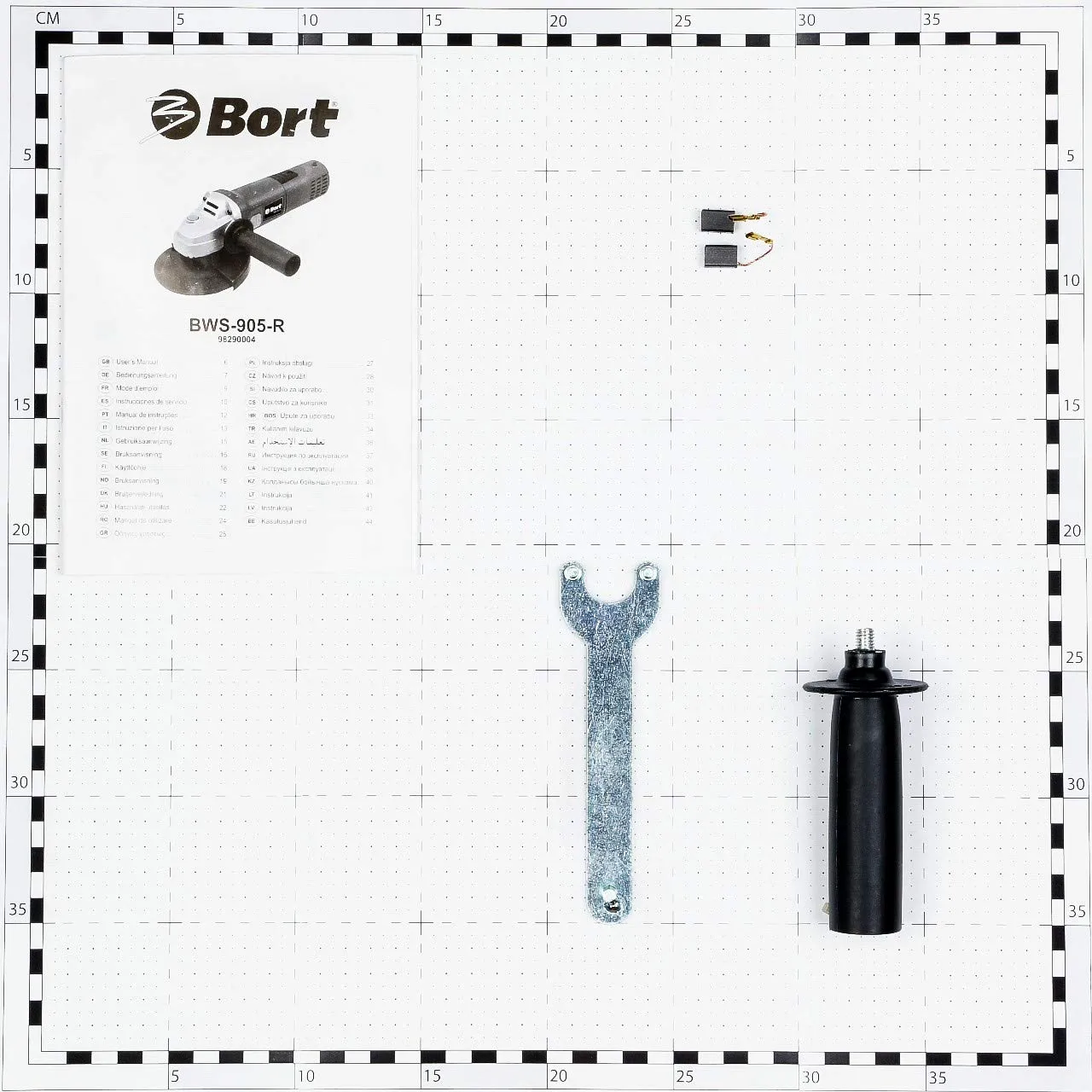 Bort BWS-905-R Winkelschleifer 125 mm 900 W Drehzahlregelung