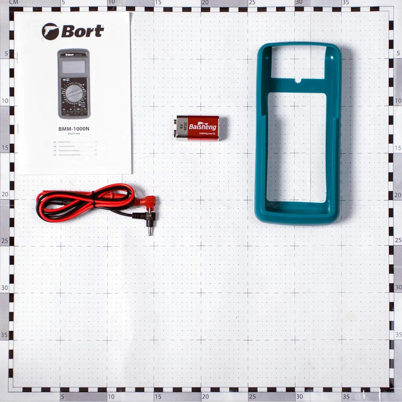 BORT Valco BMM-1000N Digitalmultimeter AC/DC 1000V 20A