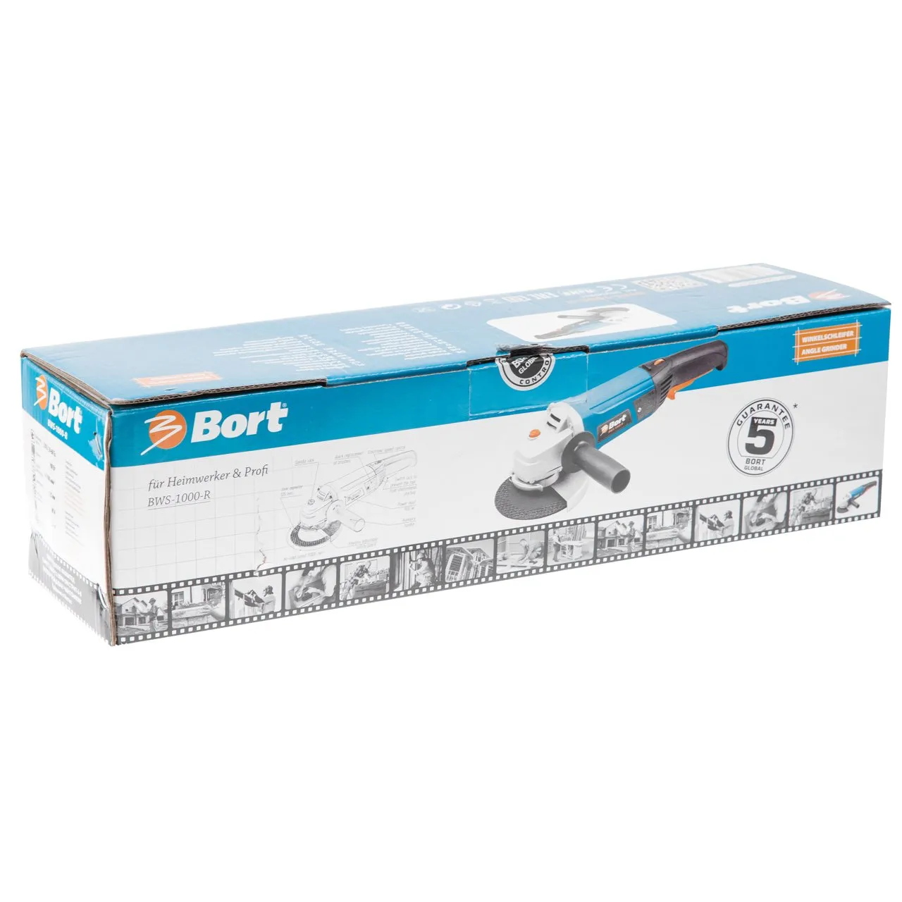 Bort BWS-1000-R Winkelschleifer 125 mm 900 W