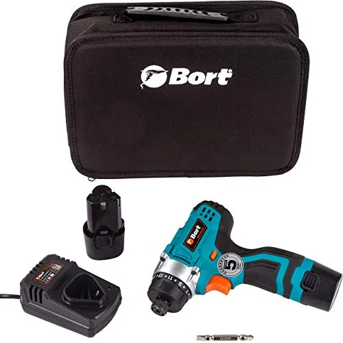 Bort BAB-12X2LI-FDK Akku-Bohrschrauber 12V 2x Akku 35 Nm