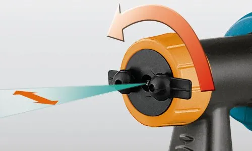 Bort BFP-500 Farbsprühpistole 500 W mit Zubehör