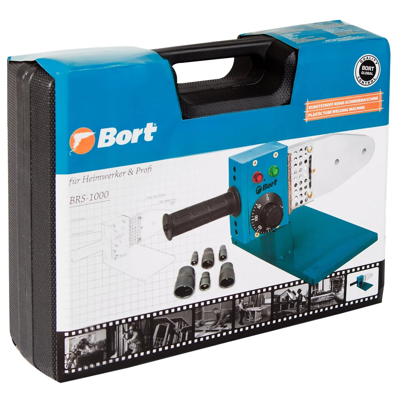 Bort BRS-1000 Rohrschweißgerät 1000 W 20-63 mm