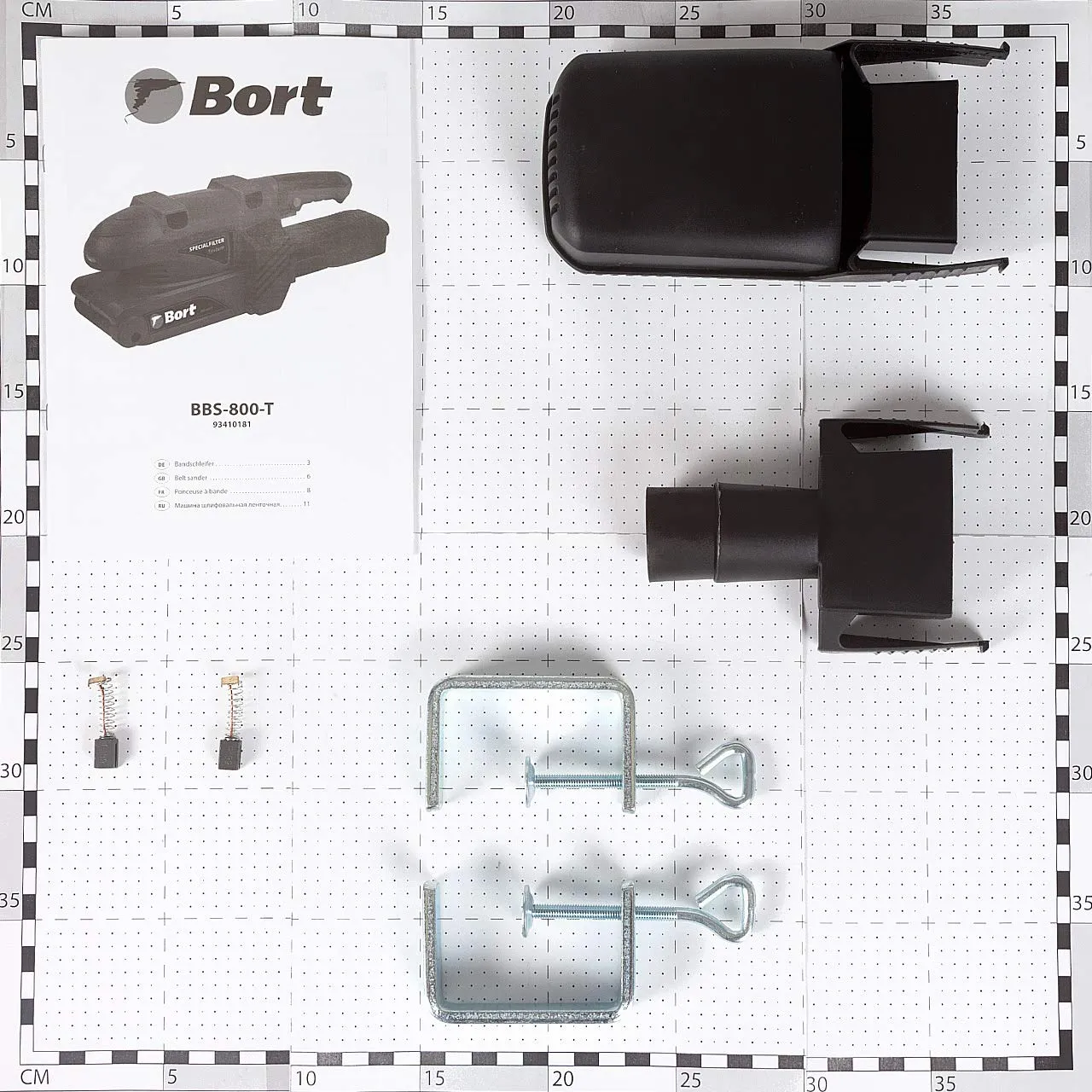 Bort BBS-800-T Bandschleifer 750 W 75x457 mm