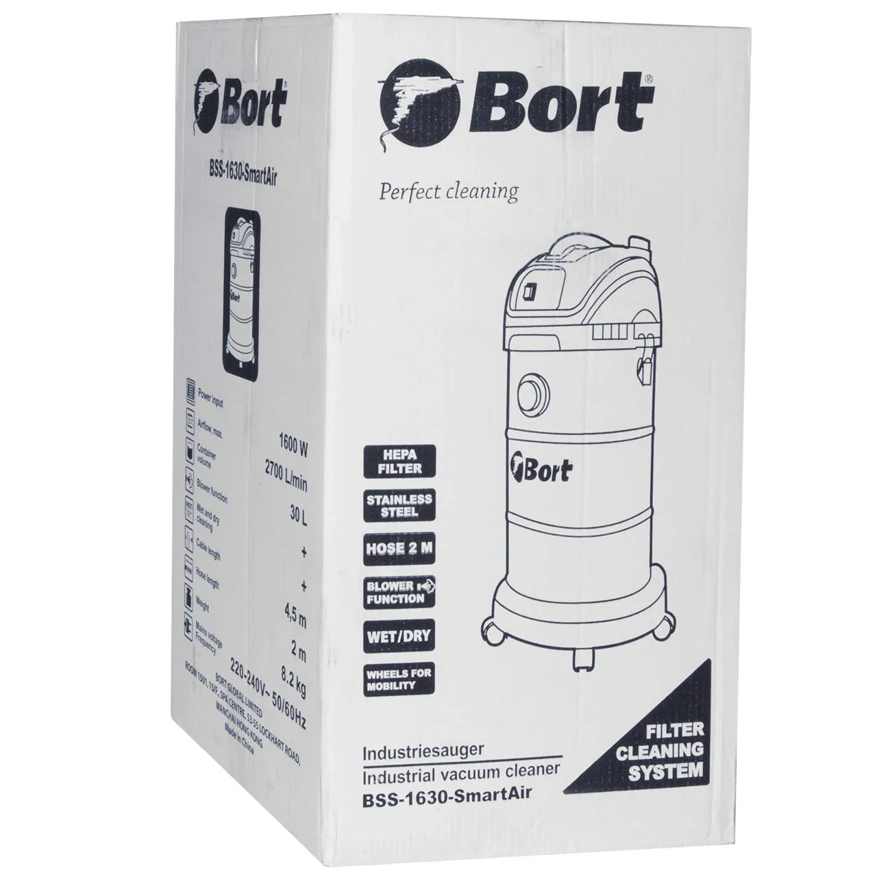 Bort BSS-1630-SmartAir Nass-Trockensauger