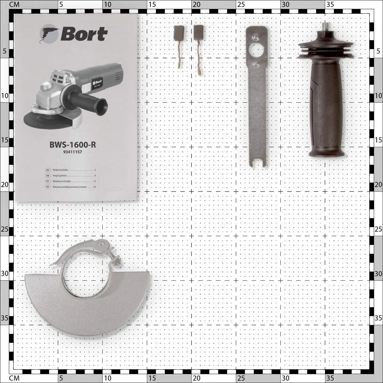Bort BWS-1600-R Winkelschleifer 125 mm 1600 W