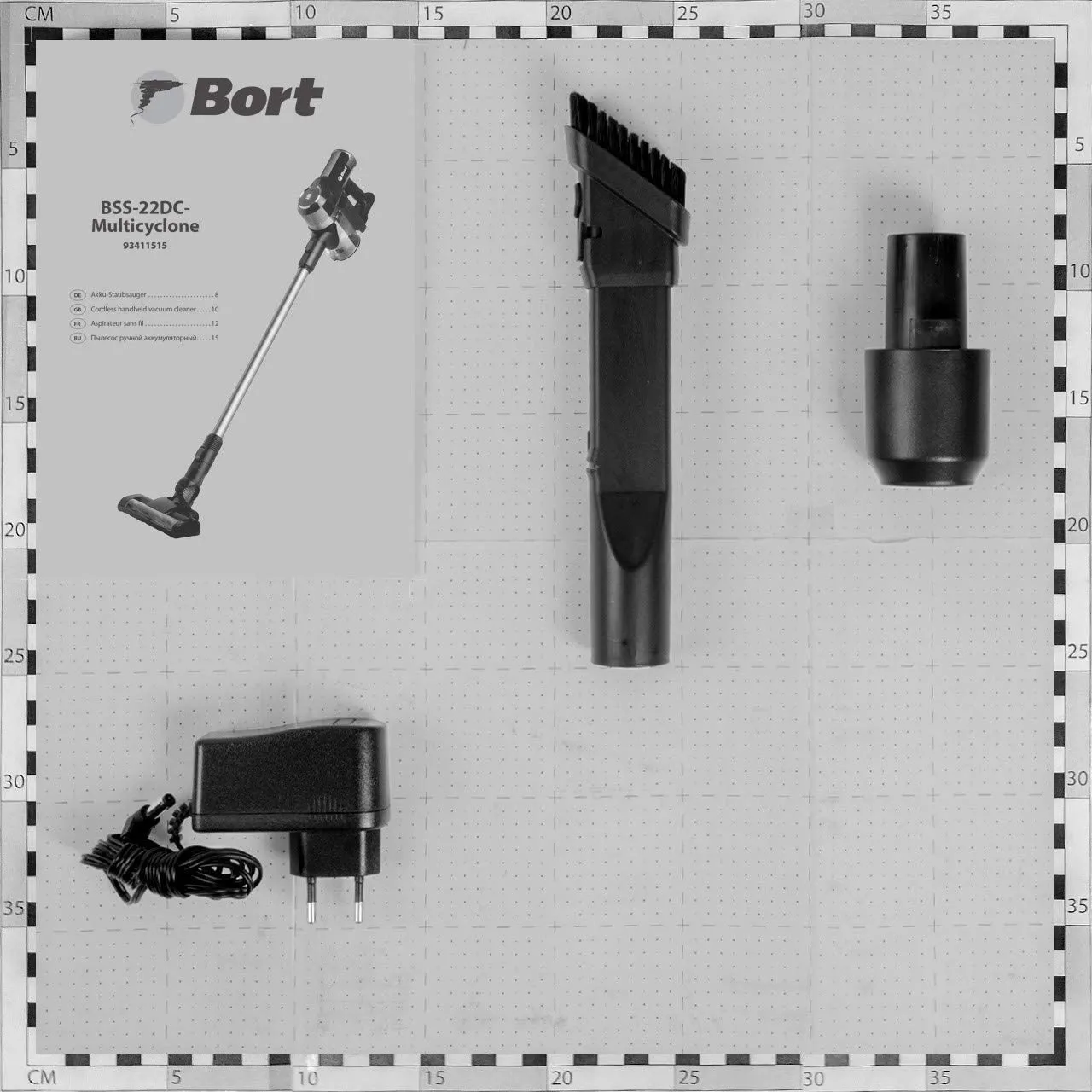 BORT BSS-22DC-Multicyclone Akku-Staubsauger 22 V 21 kPa 0,6 l