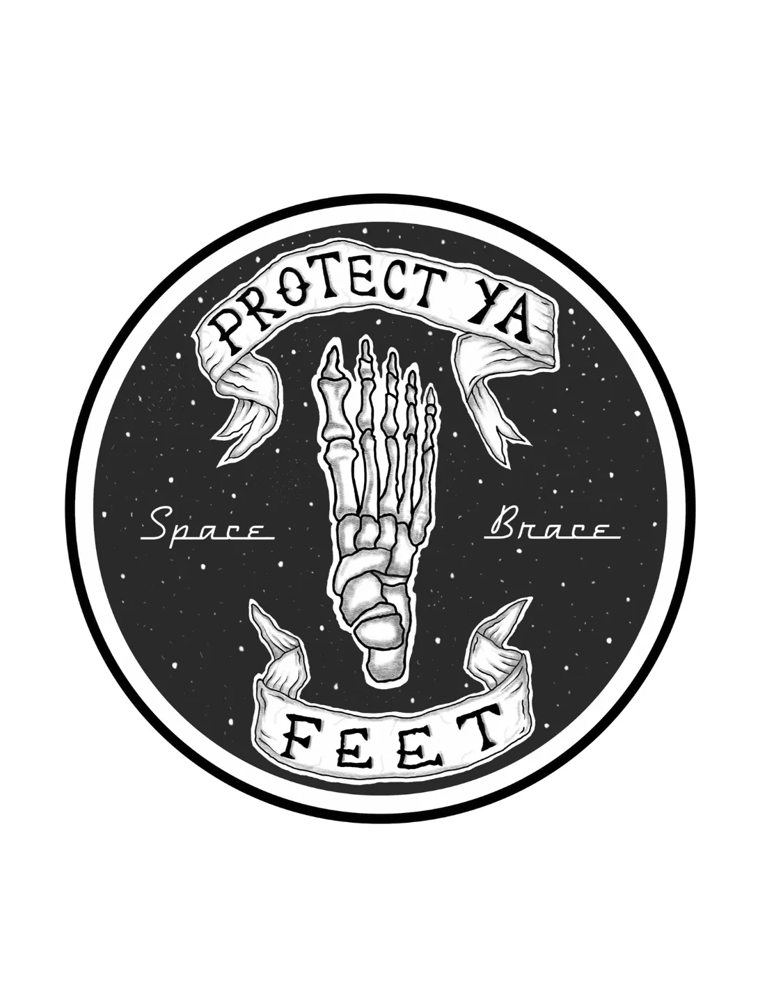 Space Brace Sticker Pack Aufkleber 10 Stück