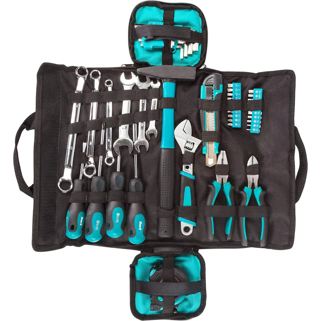 Bort BTK-45 Werkzeugset 45-teilig mit Tasche