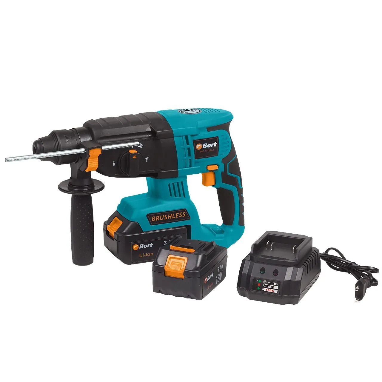 Bort BHD-18Li-BLZ Akku-Bohrhammer SDS-Plus 3 Ah