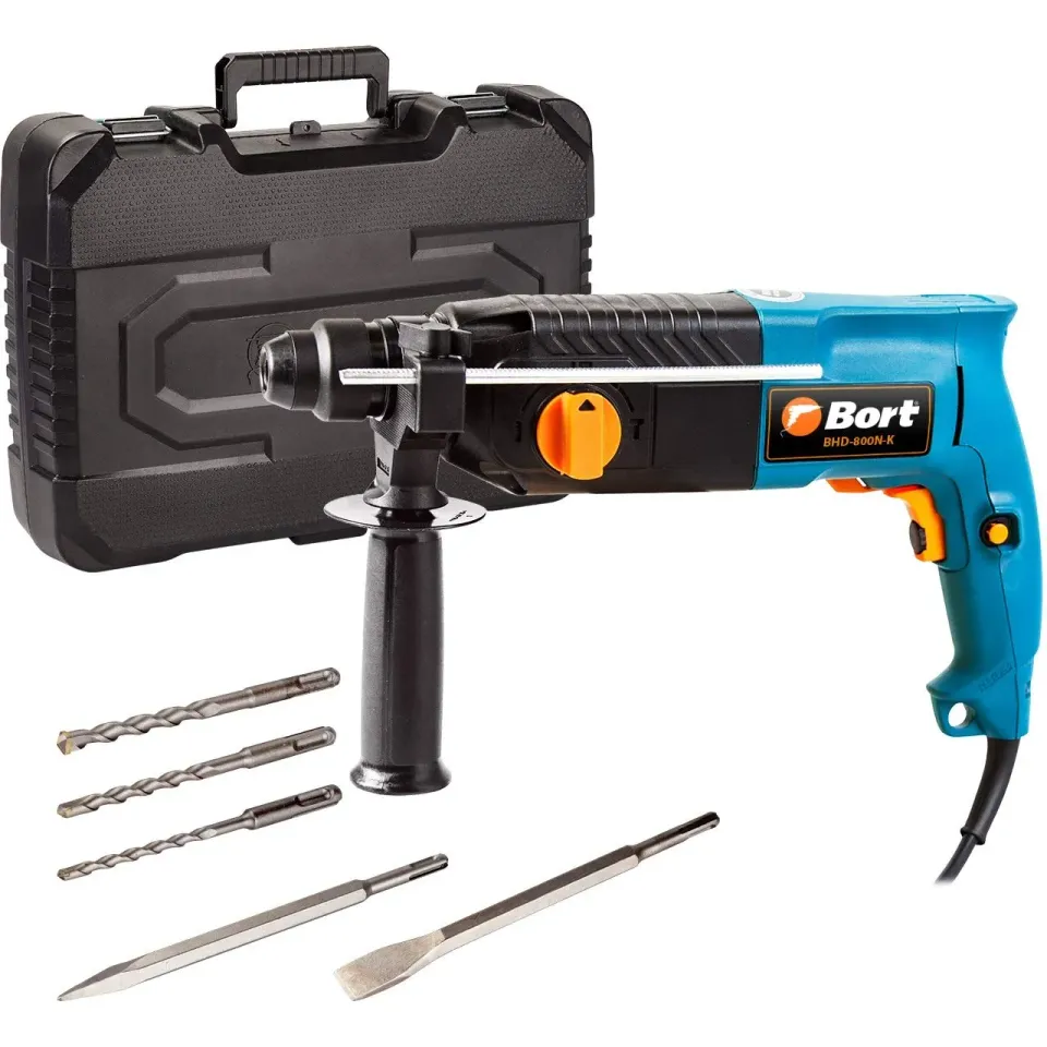 BORT BHD-800N-K Bohrhammer SDS-Plus 800 W 3 J