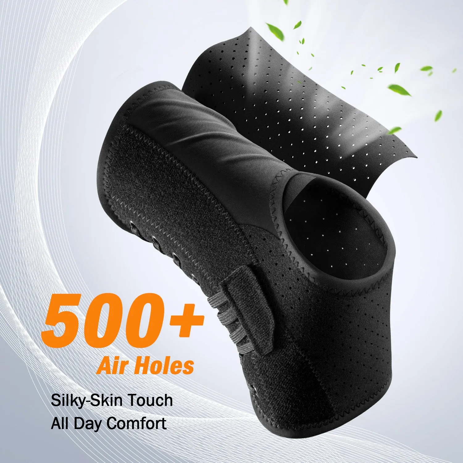 WHCOOL Knöchelbandage Schnürung Air Fabric