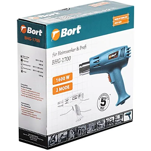 Bort BHG-1700 Heißluftpistole 1600 W 300/500 °C