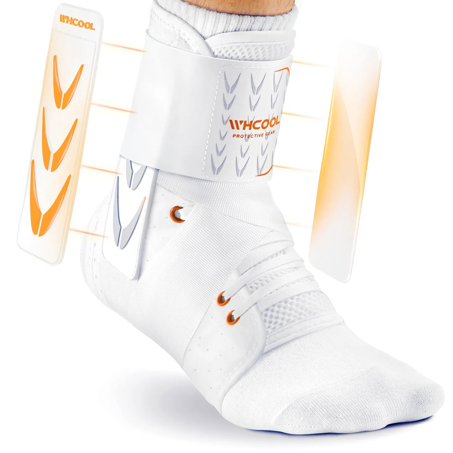 WHCOOL Knöchelbandage Schnürung Air Fabric