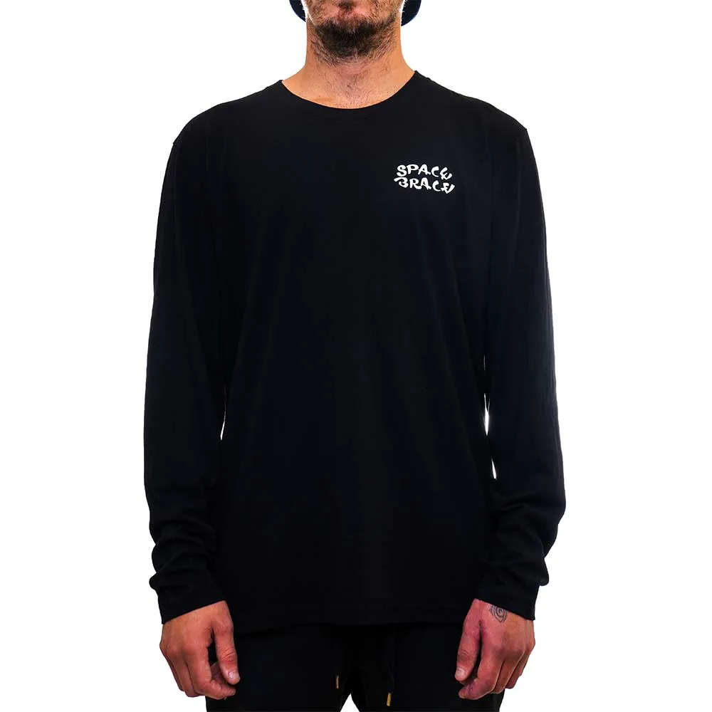 Space Brace Long Sleeve Diamond Planet Langarmshirt