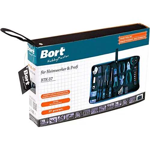 BORT BTK-37 Werkzeugkoffer 37-teilig Haushalt