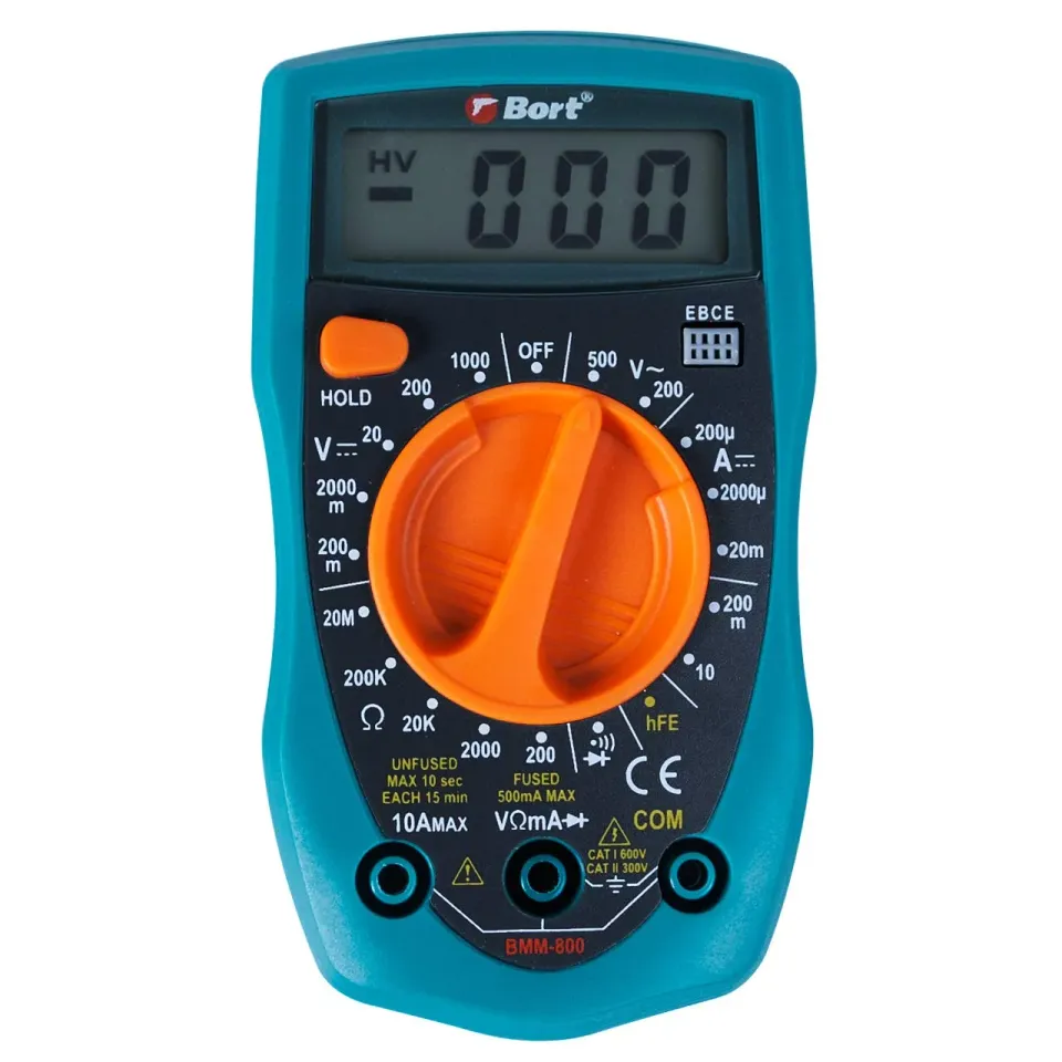 BORT Valco BMM-800 Digitalmultimeter Dioden 10A