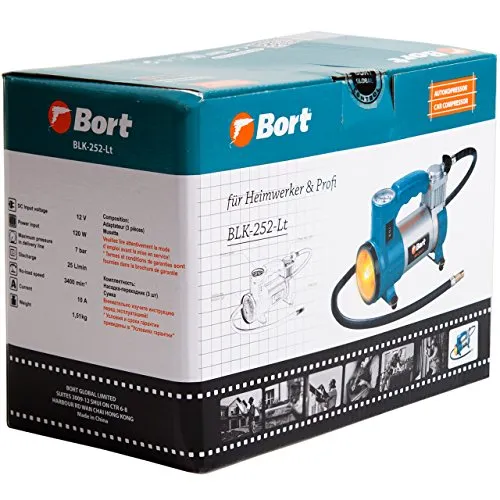 Bort BLK-252-Lt Autokompressor 12 V 25 l/min