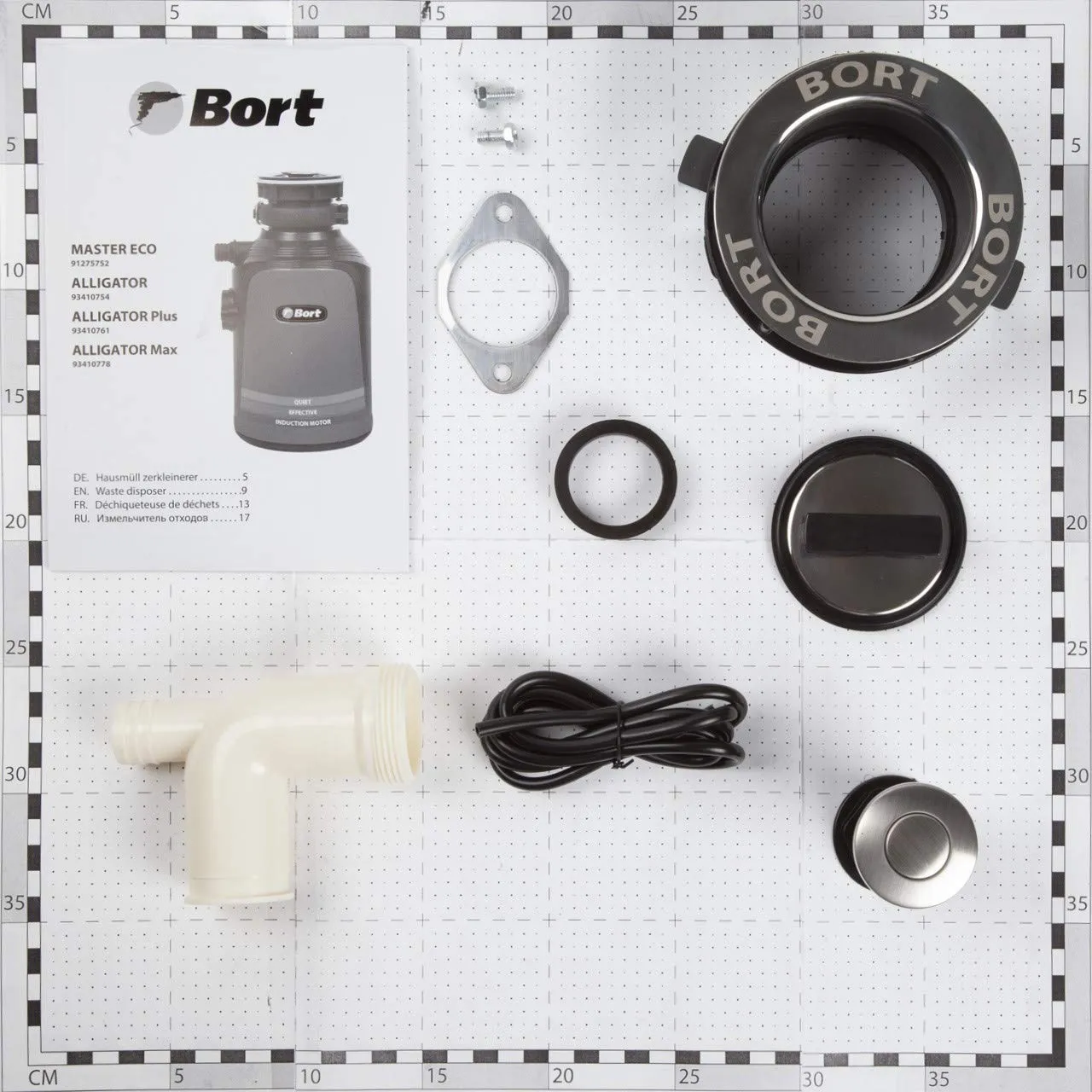BORT Valco MASTER ECO Abfallentsorger 1000 ml für kleine Haushalte