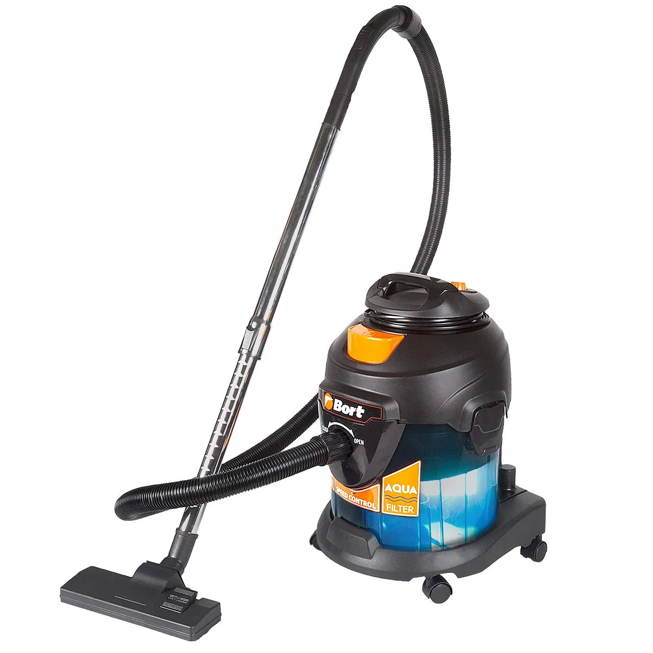 BORT BSS-1415-Aqua Nass-Trockensauger 15 l 1400 W HEPA+Aqua