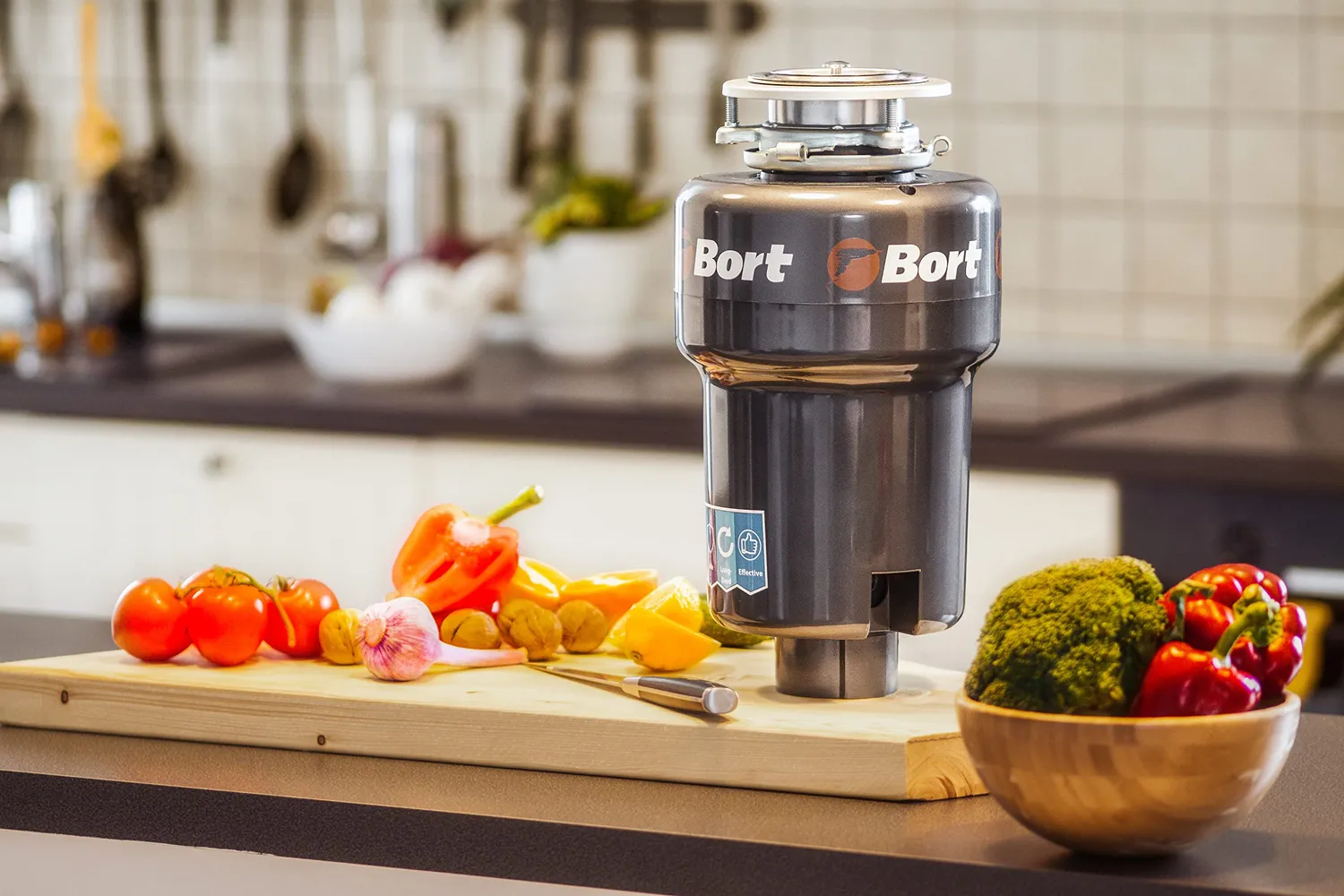 BORT Valco TITAN MAX Power (FullControl) Abfallentsorger 1400 ml