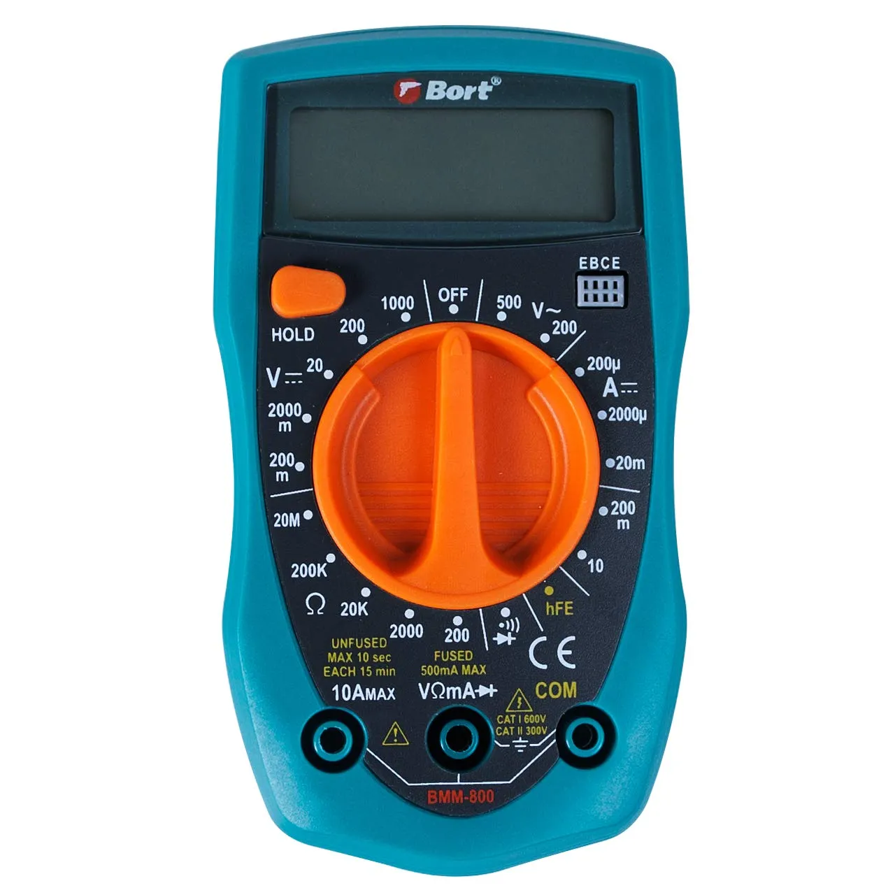 BORT Valco BMM-800 Digitalmultimeter Dioden 10A