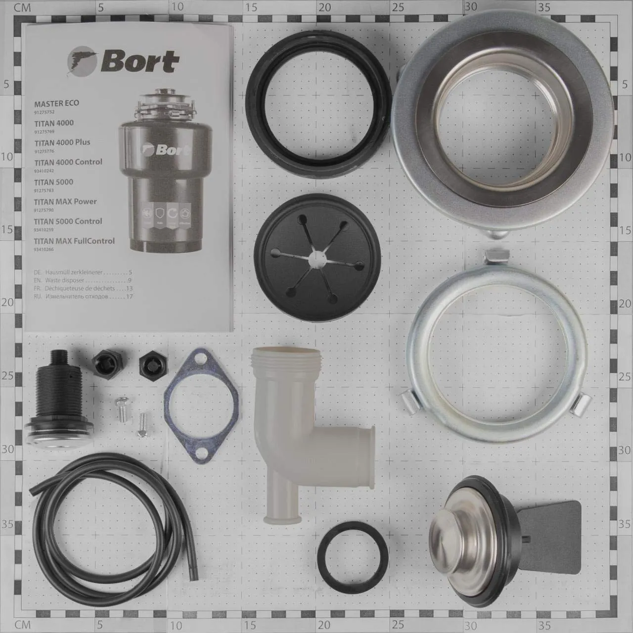 Bort Titan 5000 Abfallentsorger 560 Watt Luftschalter