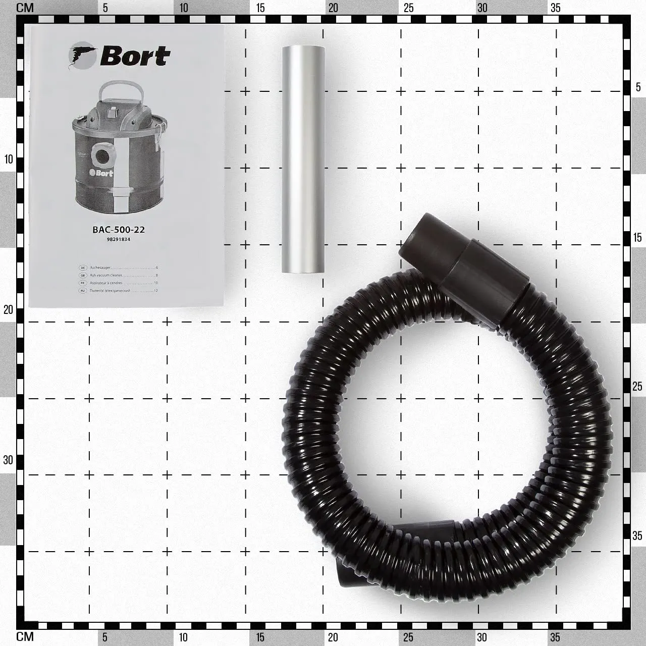 Bort BAC-500-22 Aschesauger schwarz