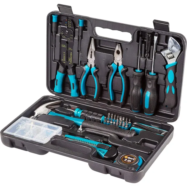 Bort BTK-160 Werkzeugkoffer 38-teilig mit Hammer