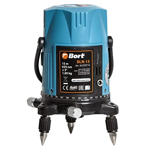 Bort BLN-15 Kreuzlinienlaser 15 m mit Tasche