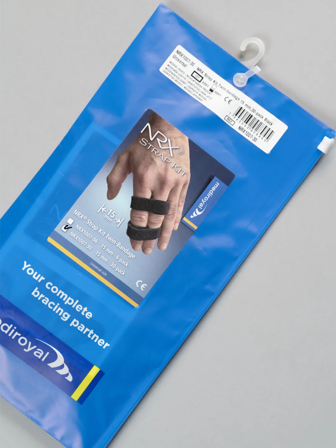 Kallassy NRX® Twin Finger-Zehen-Kit Zehenband wasserstabil
