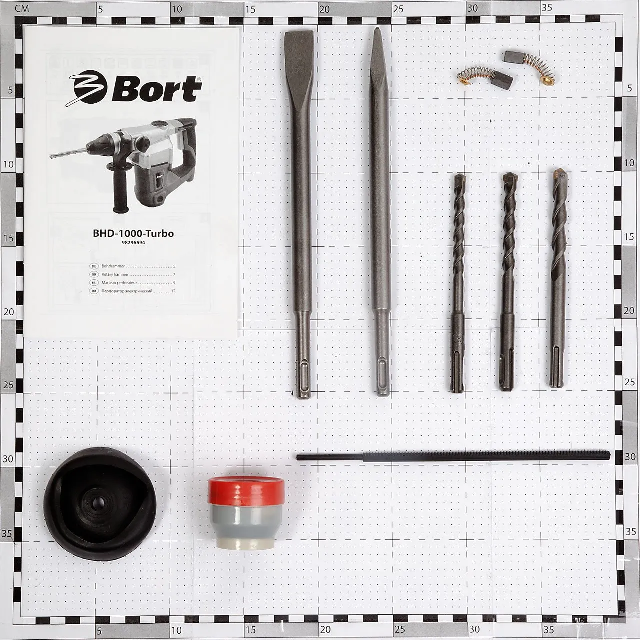 BORT BHD-1000-TURBO Bohrhammer 800W 3,5J SDS-Plus