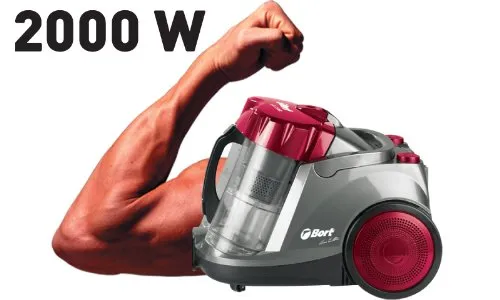 Bort BSS-2000N V10 Staubsauger beutellos 2000 W 2 L