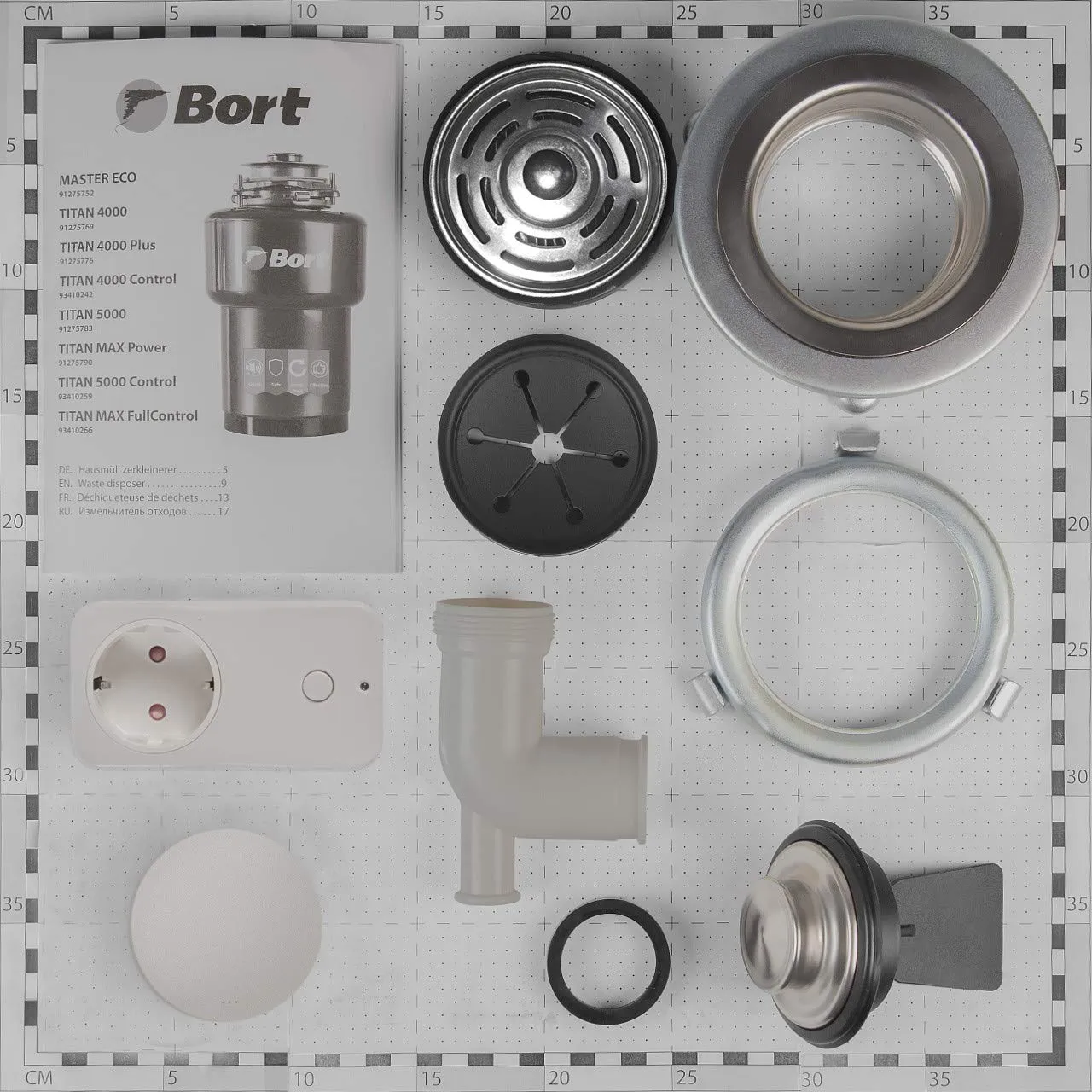 BORT Valco TITAN MAX Power (FullControl) Abfallentsorger 1400 ml