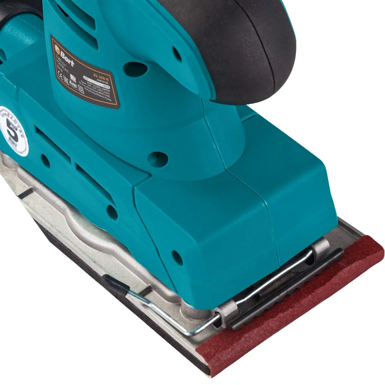 Bort BS-300-R Schwingschleifer 300 W mit Drehzahlregelung