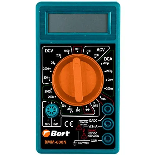 BORT Valco BMM-600N Digitalmultimeter DC 10A 1000V