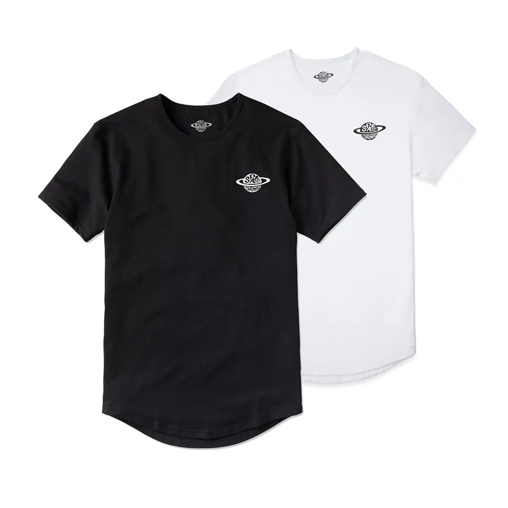 Space Brace Long Tee T-Shirt mit Brustlogo