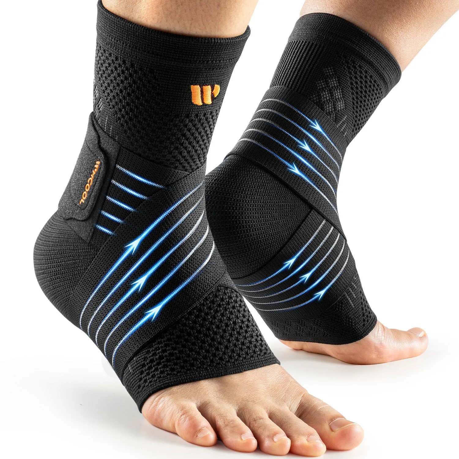 WHCOOL 3D-Mesh Sprunggelenkbandage