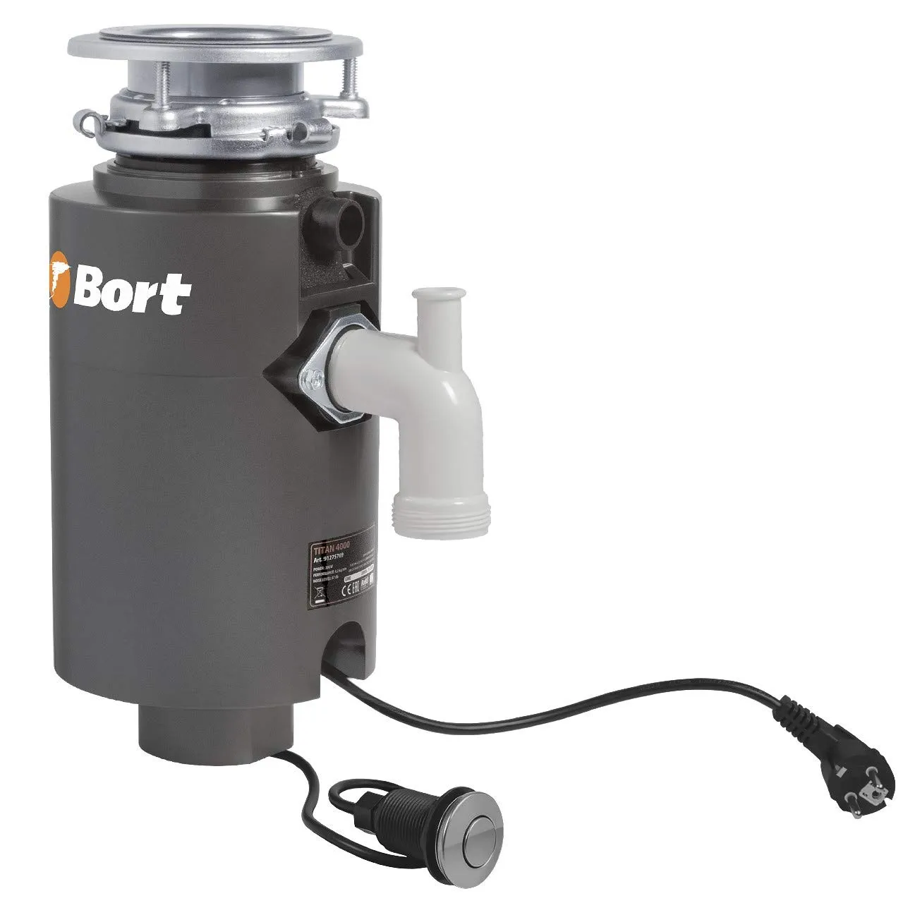 Bort Titan 4000 Abfallzerkleinerer 390 W mit Lärmschutz