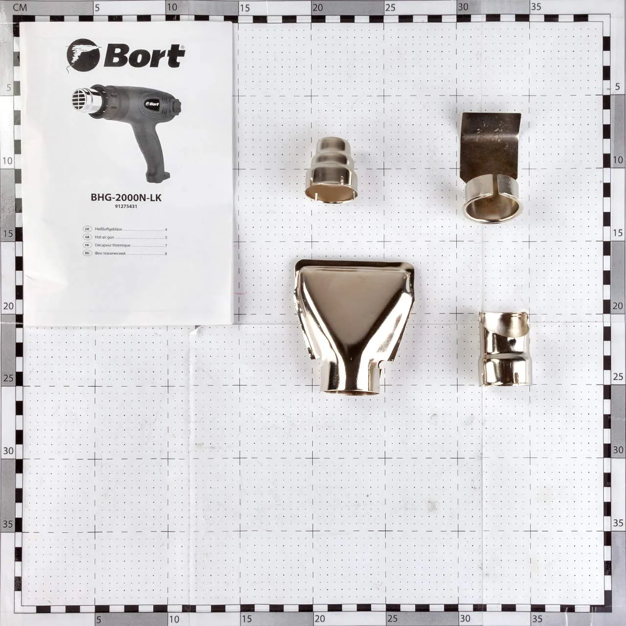 Bort BHG-2000N-LK Heißluftgebläse 2000 W LCD