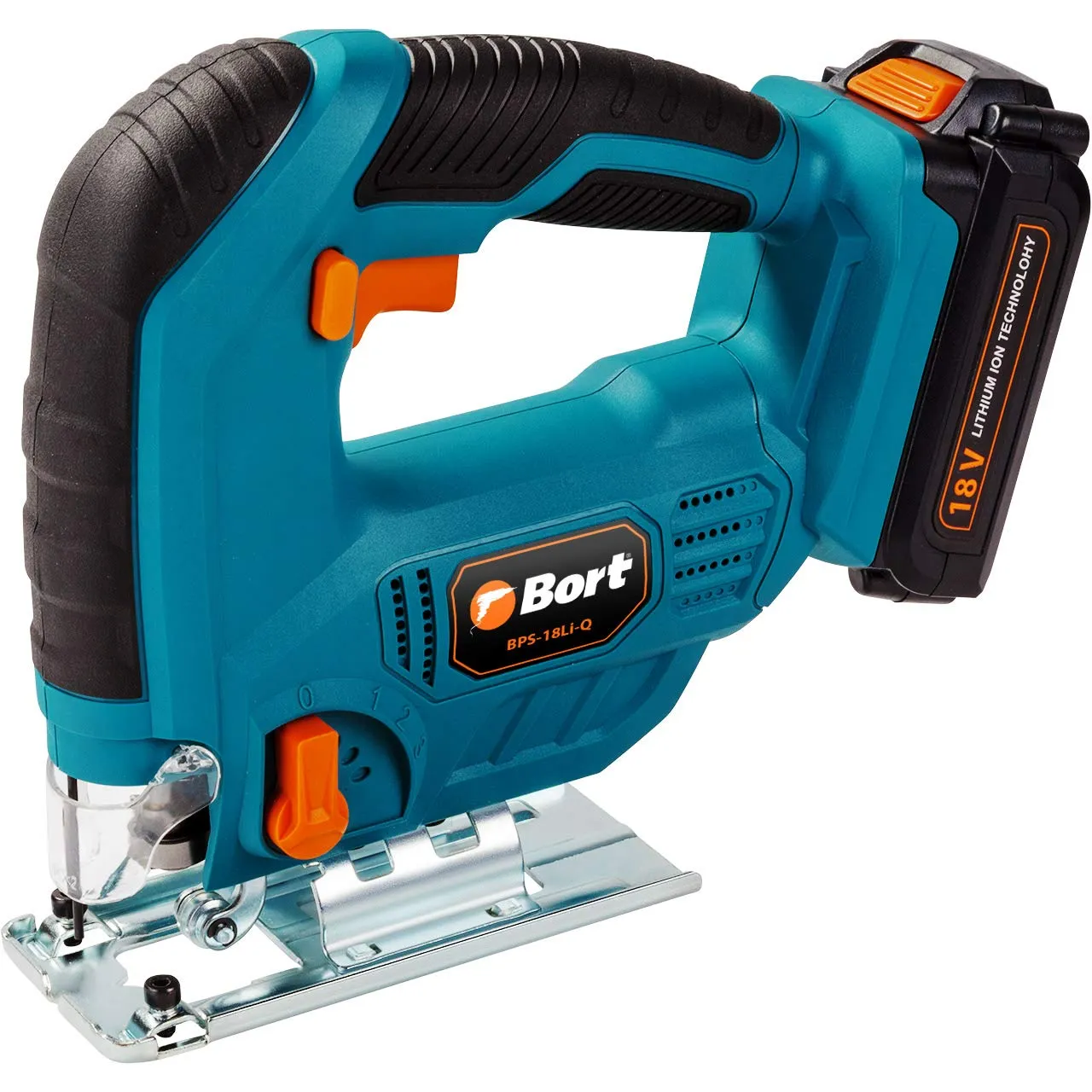 Bort BPS-18Li-Q Stichsäge 80 mm mit 2 Akkus