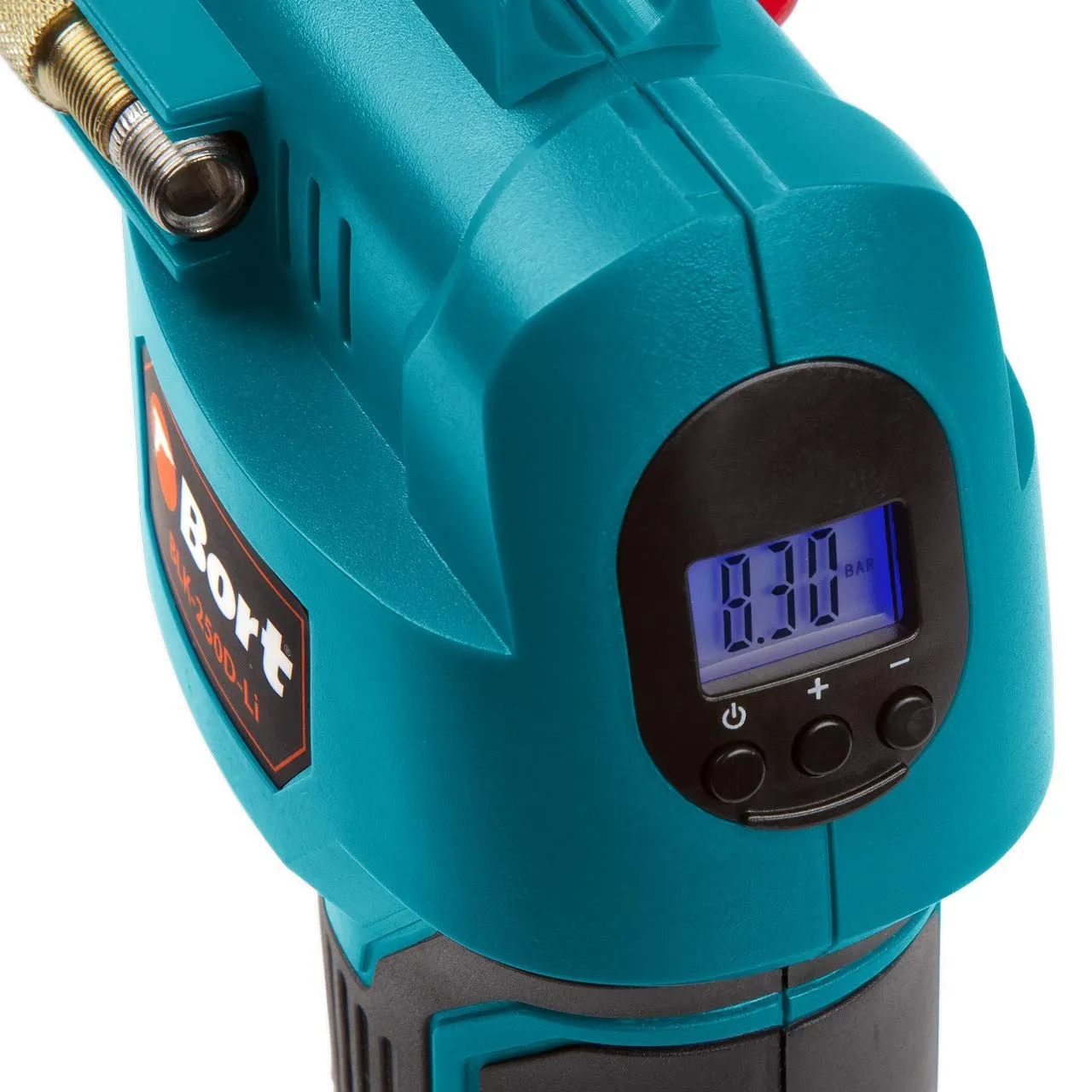BORT Valco BLK-250D-Li Akku-Kompressor 12 V mit Adapter