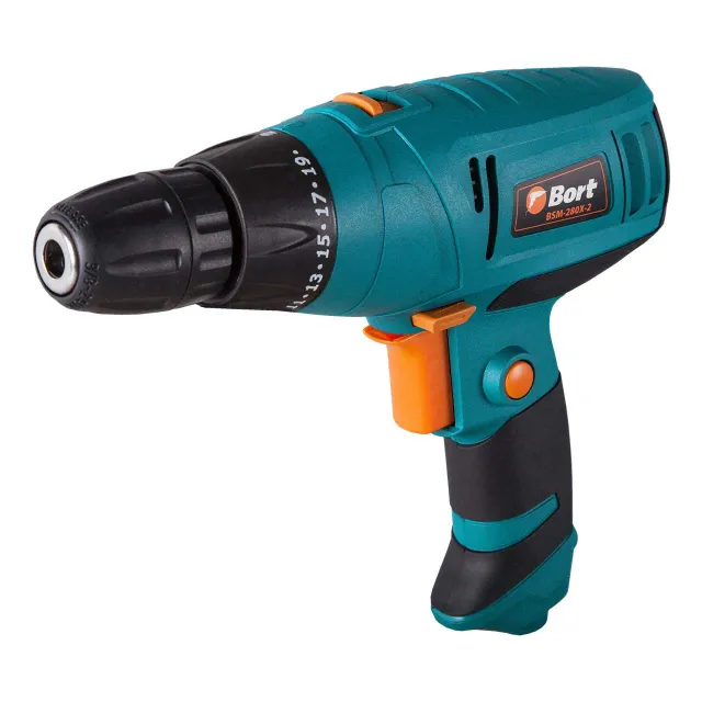 Bort BSM-280X-2 Bohrschrauber 280 W 2-Gang 20 Nm