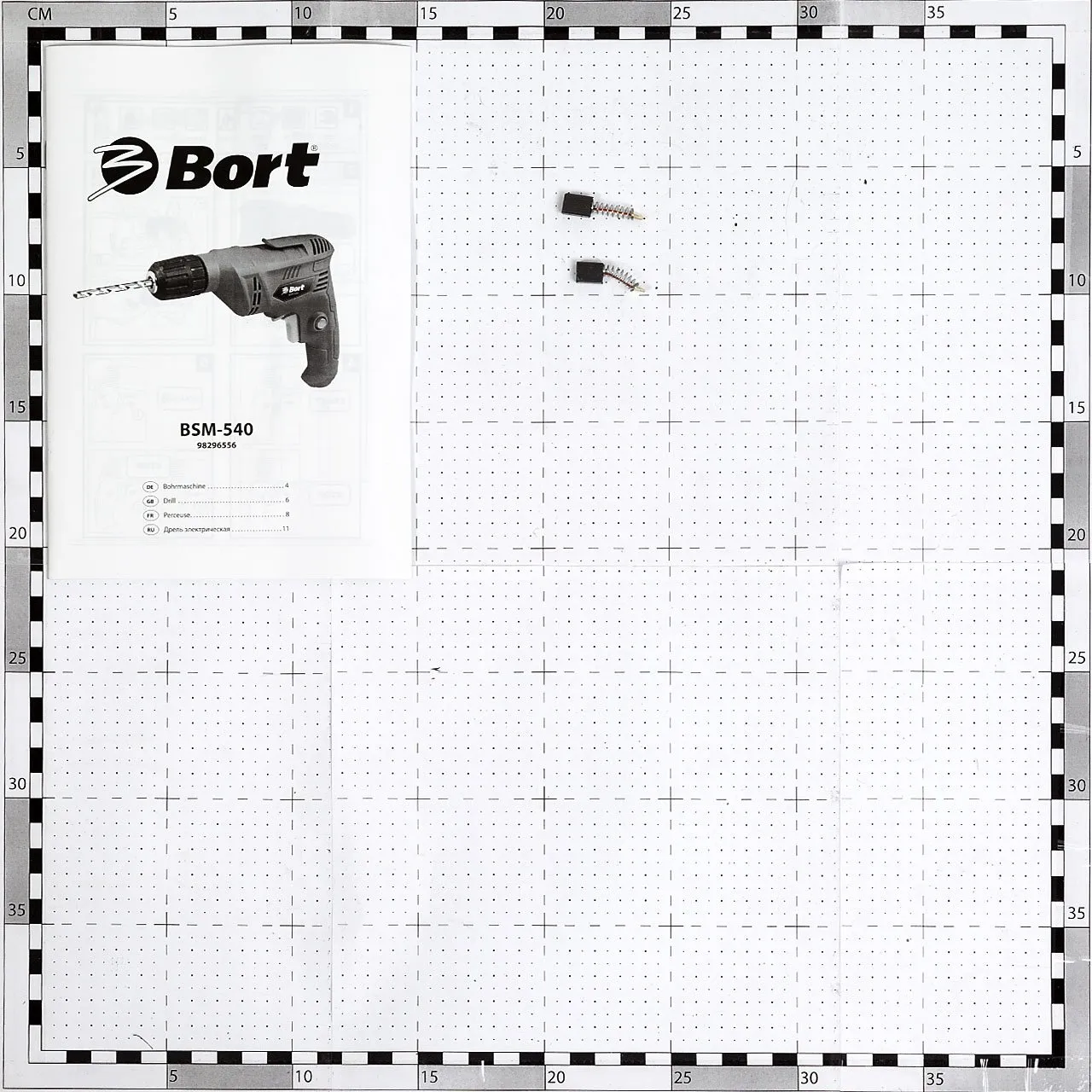 Bort BSM-540 Bohrmaschine 450 W Schnellspannfutter