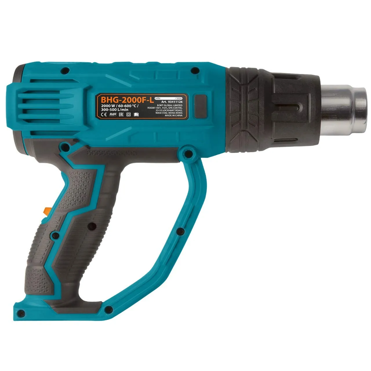 Bort BHG-2000F-L Heißluftpistole 2000 Watt LCD