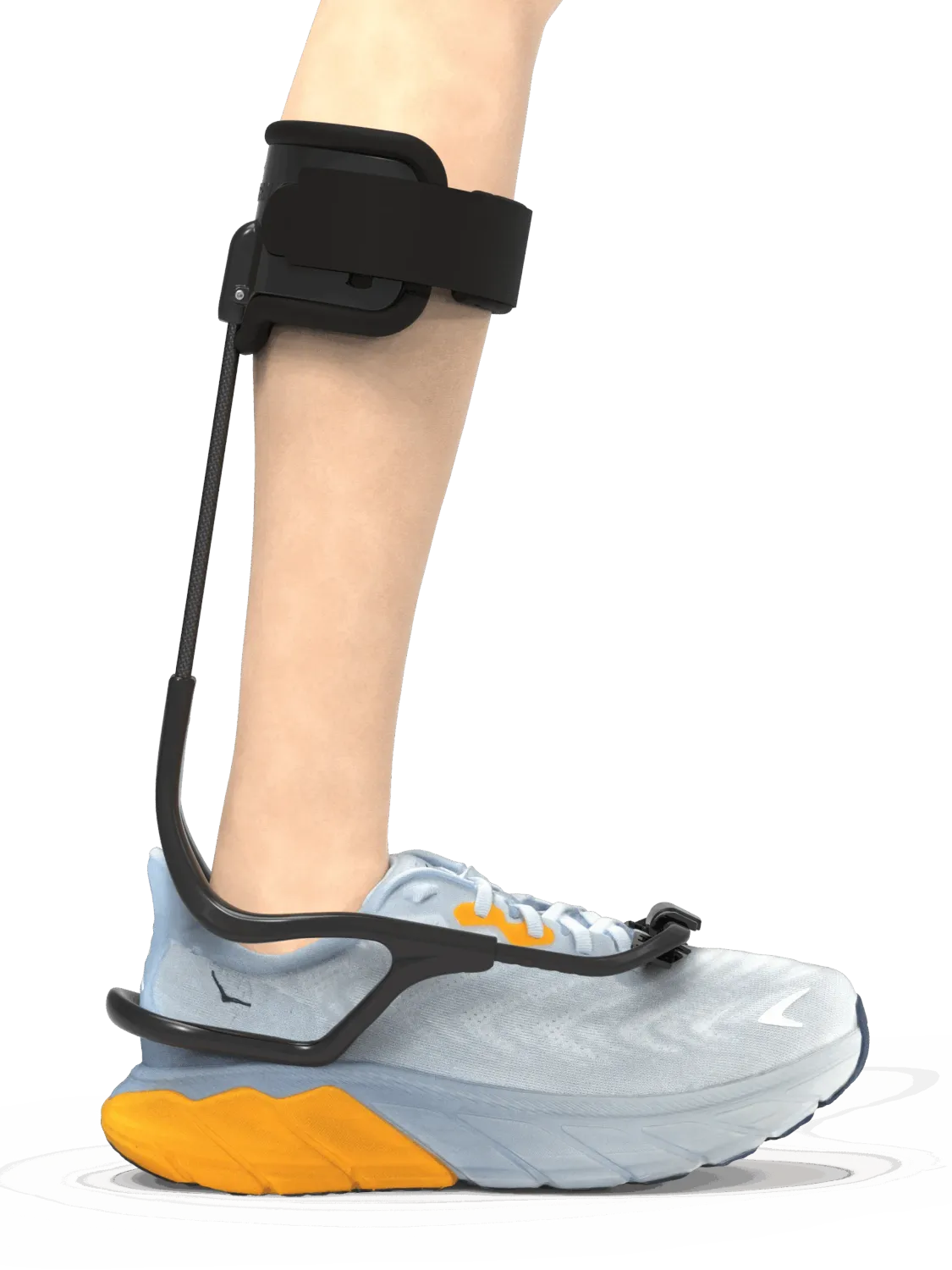TurboMed Orthotics XTERN Summit Fußheberorthese Carbon