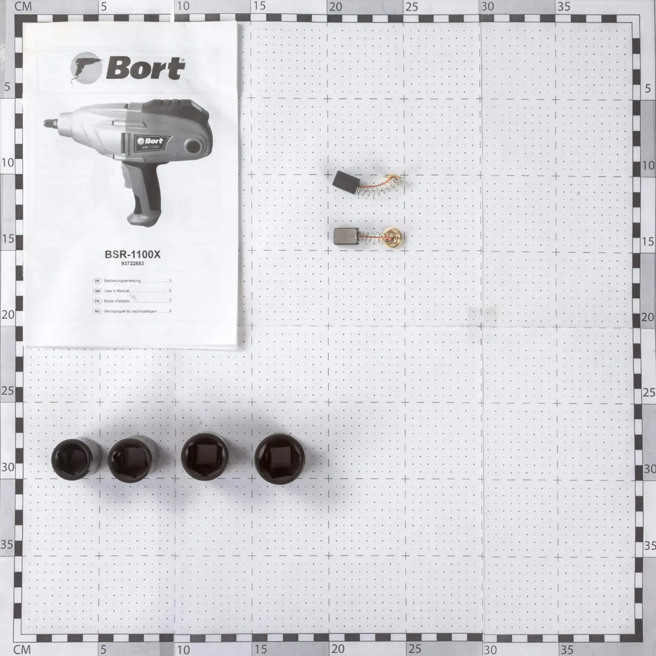 Bort BSR-1100X Schlagschrauber 500 Nm mit Koffer